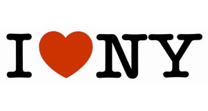 Milton Glaser's iconic I Love NY design